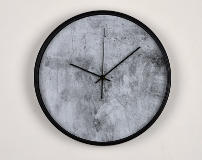 Ceasuri Moderne - Ceas de perete, pentru living, birou sau showroom, Perete in stil industrial