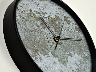 Ceas de perete, pentru living, birou sau showroom, Perete vechi decojit [1]
