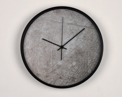 Ceasuri Moderne - Ceas de perete, pentru living, birou sau showroom, Perete zgariat