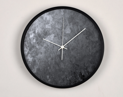 Ceasuri de perete - Ceas de perete, pentru living, birou sau showroom, Placa de metal