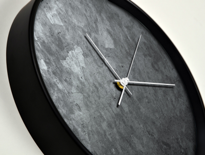 Ceas de perete, pentru living, birou sau showroom, Placa de metal [1]