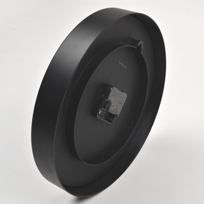 Ceas de perete, pentru living, birou sau showroom, Sclipire auriu cu efect bokeh [3]