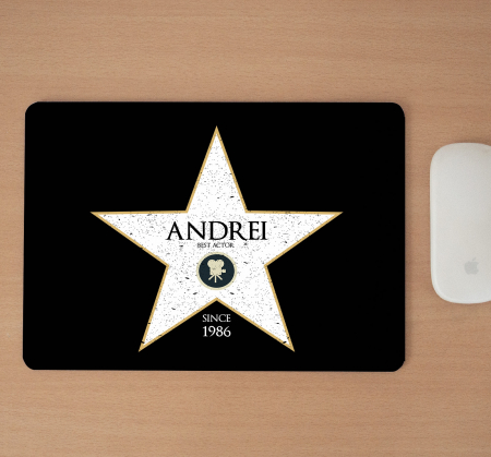Mousepad cu mesaj aniversar, Best Actor Since [1]