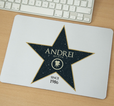 Mousepad - Mousepad cu mesaj aniversar, Best Actor Since