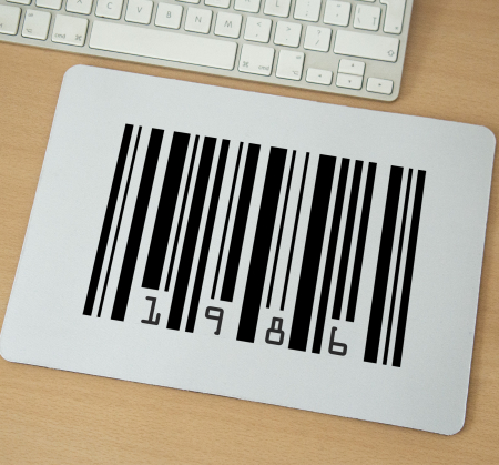 Mousepad - Mousepad cu mesaj aniversar, Codabar