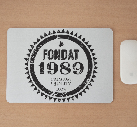Mousepad cu mesaj aniversar, Fondat In... [1]