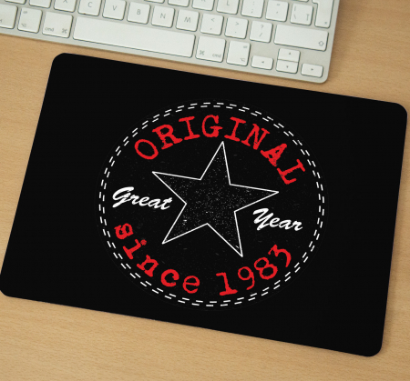 Mousepad - Mousepad cu mesaj aniversar, Great Year, Original Since