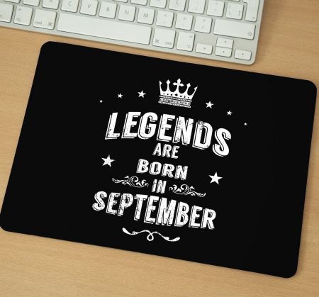 Mousepad - Mousepad cu mesaj aniversar, Legends are Born