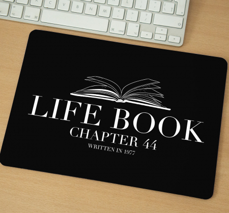 Mousepad - Mousepad cu mesaj aniversar, Life Book, Chapter