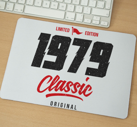 Mousepad - Mousepad cu mesaj aniversar, Limited Edition, Classic
