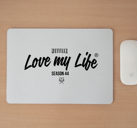 Mousepad cu mesaj aniversar, Love My Life, Season [1]