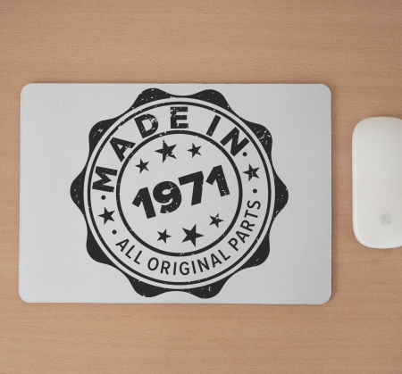 Mousepad cu mesaj aniversar, Made In... [1]