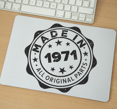 Mousepad - Mousepad cu mesaj aniversar, Made In...