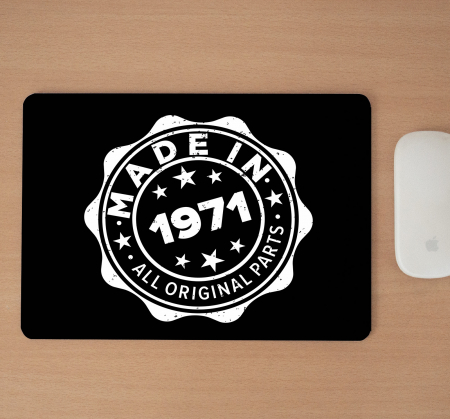 Mousepad cu mesaj aniversar, Made In... [1]