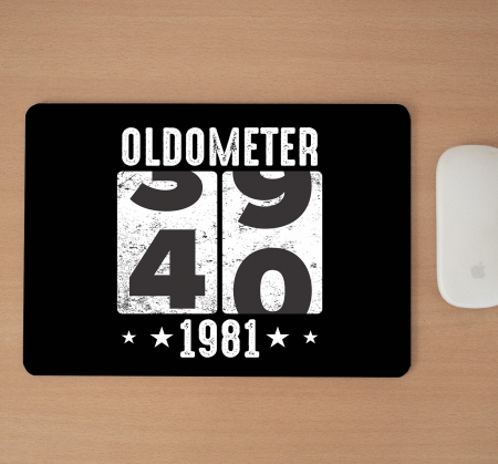 Mousepad cu mesaj aniversar, Oldometer [1]