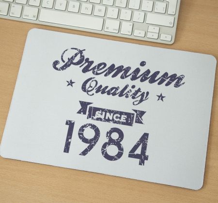 Mousepad - Mousepad cu mesaj aniversar, Premium Quality