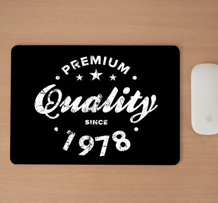 Mousepad cu mesaj aniversar, Premium Since... [1]