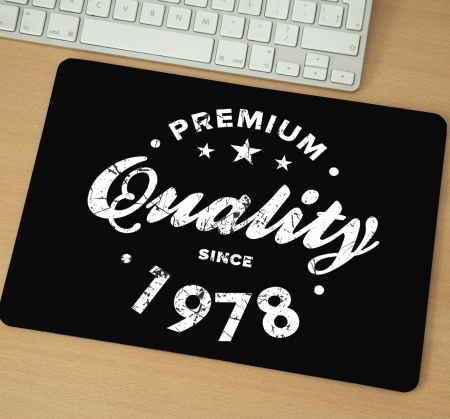 Mousepad - Mousepad cu mesaj aniversar, Premium Since...