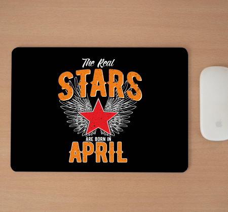 Mousepad cu mesaj aniversar, The Real Stars Are Born In [1]