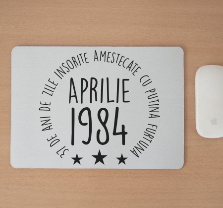 Mousepad cu mesaj aniversar, Zile insorite amestecate cu furtuna [1]