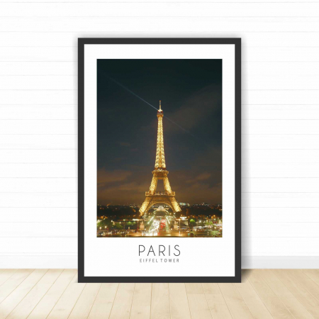 Set 2 tablouri cu ramă, "Paris is always a good idea" [2]