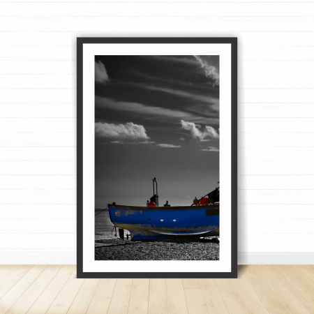 Set 3 tablouri cu ramă, "Let your dream set sail" [1]