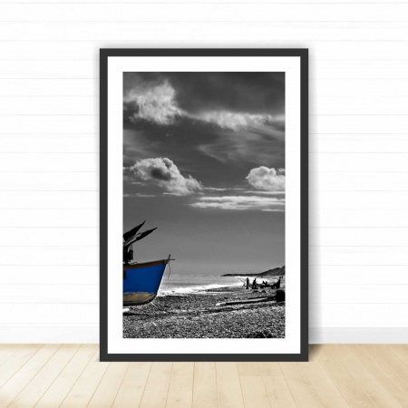 Set 3 tablouri cu ramă, "Let your dream set sail" [2]