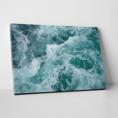 Tablouri canvas Abstracte - Tablou canvas abstract, Apa involburata