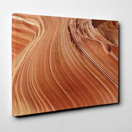 Tablou canvas abstract, Dune rosiatice de nisip [1]