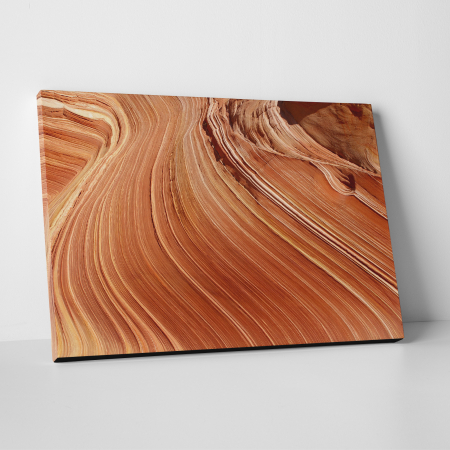 Tablouri canvas Abstracte - Tablou canvas abstract, Dune rosiatice de nisip