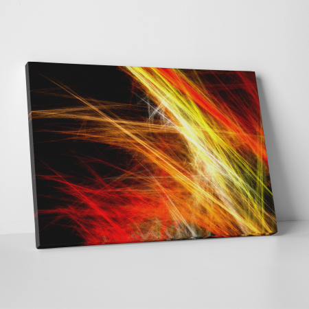 Tablouri canvas - Tablou canvas abstract, Fibre colorate