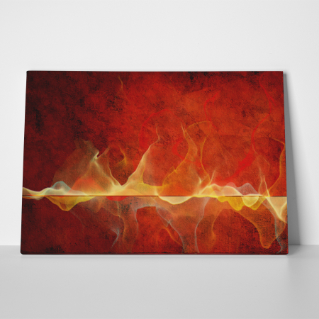 Tablou canvas abstract, Fir aprins [2]
