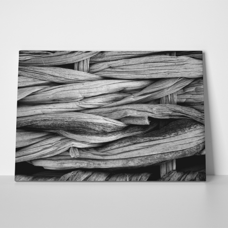 Tablou canvas abstract, Impletitura papura [2]