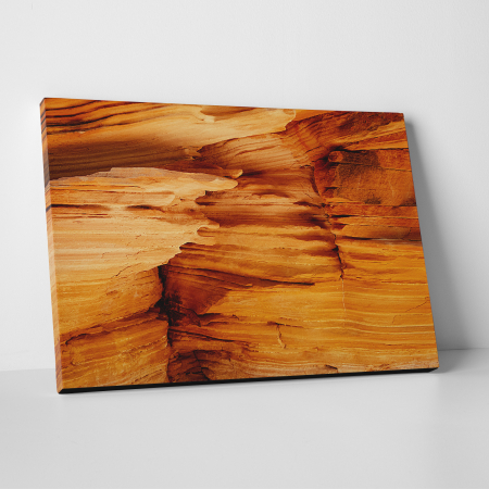 Tablouri canvas Abstracte - Tablou canvas abstract, Interiorul unui canion