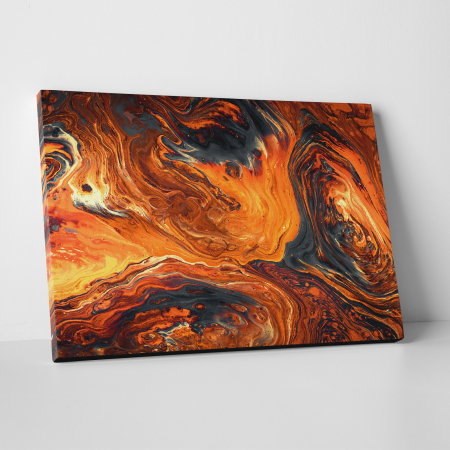 Tablouri canvas Abstracte - Tablou canvas abstract, Lava vulcanica