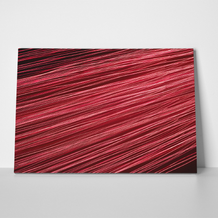 Tablou canvas abstract, Linii rosiatice [2]