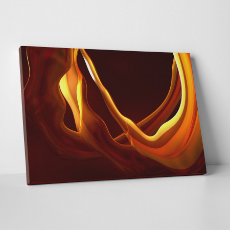 Tablouri canvas - Tablou canvas abstract, Nuante portocalii