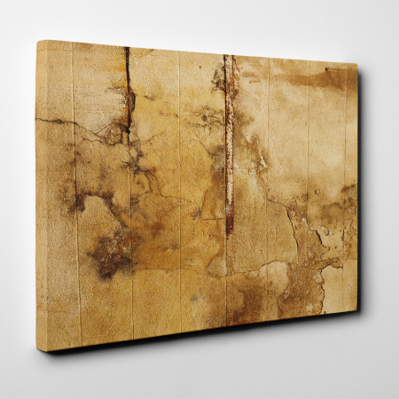 Tablou canvas abstract, Perete vechi fisurat [1]