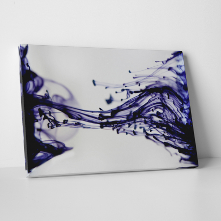 Tablouri canvas - Tablou canvas abstract, Picaturi violete de apa
