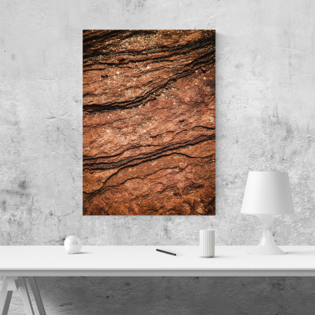 Tablou canvas abstract, Roca... in valuri [3]