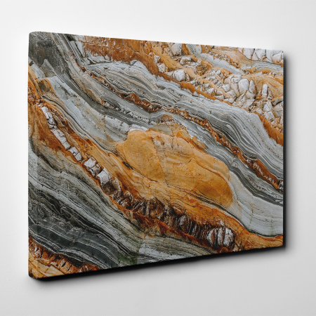 Tablou canvas abstract, Roca in valuri [1]