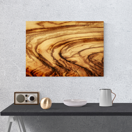 Tablou canvas abstract, Sectiune trunchi copac [1]