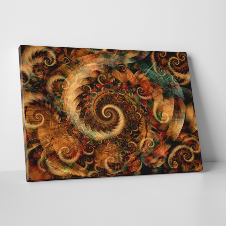 Tablouri canvas Abstracte - Tablou canvas abstract, Spirale colorate