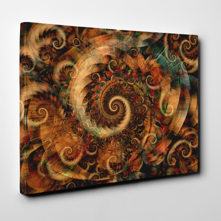 Tablou canvas abstract, Spirale colorate [3]