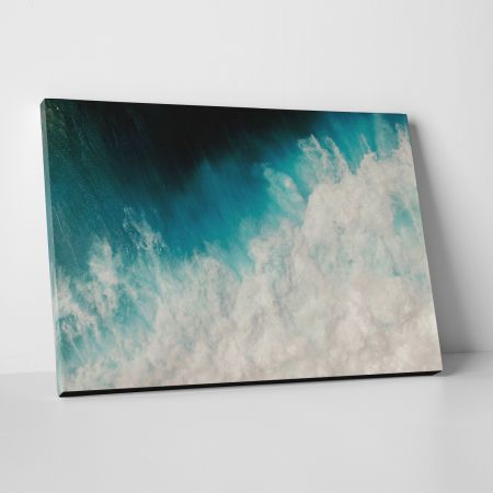 Tablouri canvas Abstracte - Tablou canvas abstract, Un val de apa