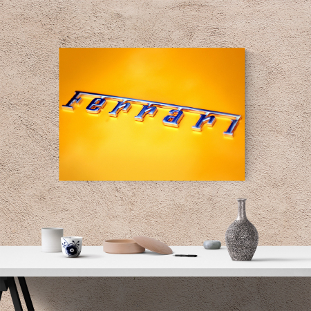 Tablou canvas auto-moto, Ferrari Logo [3]