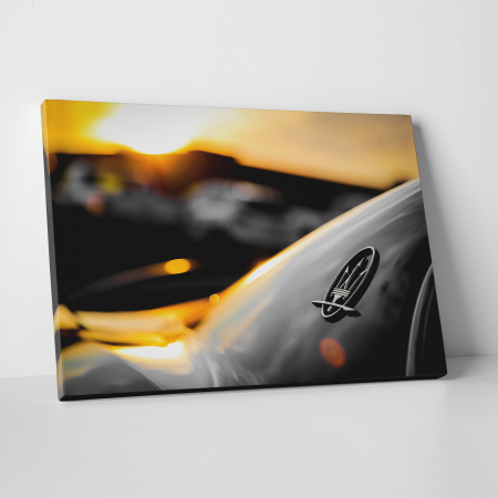 Tablouri canvas Auto-Moto - Tablou canvas auto-moto, Maserati Logo