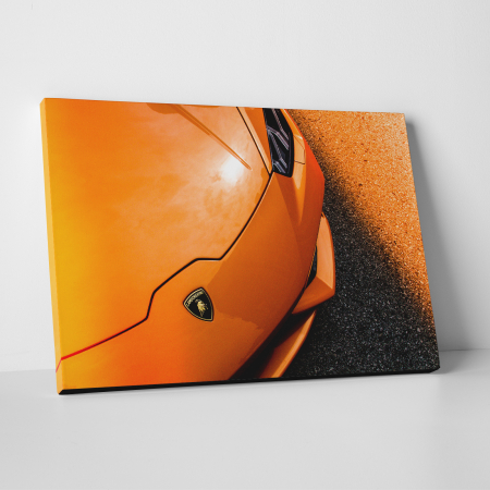 Tablouri canvas Auto-Moto - Tablou canvas auto-moto, Orange Lamborghini