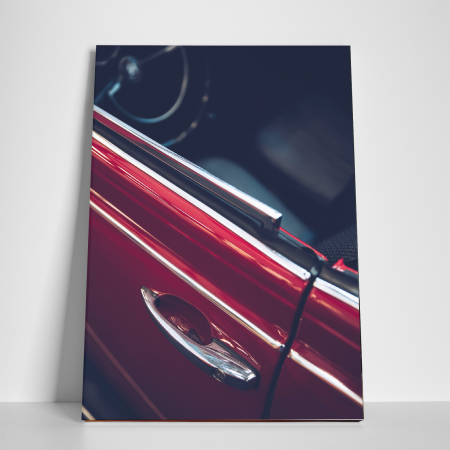Tablou canvas auto-moto, Red classic car [2]