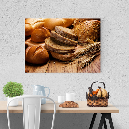 Tablou canvas bucatarie, Paine coapta [1]